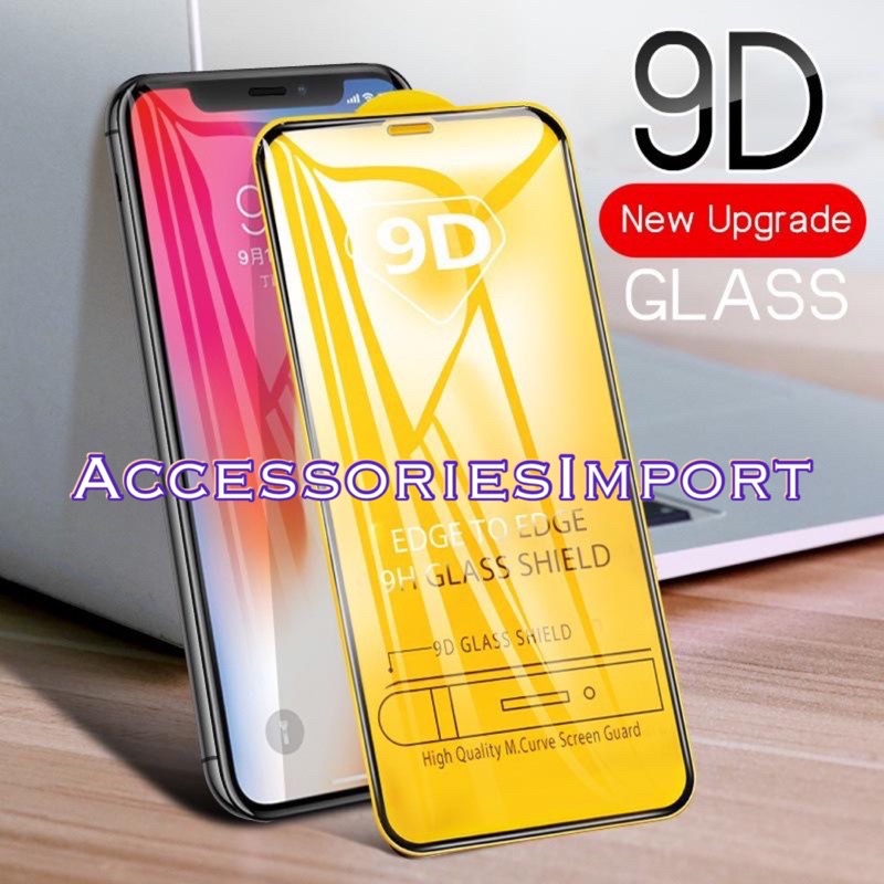 Iphone X/ XS/ XR/ XS MAX/ Iphone 6/ 6S/ 6+/ 6S+/ Iphone 7/ 7+/ Iphone 8/ 8+/ Tempered Glass Full 9D