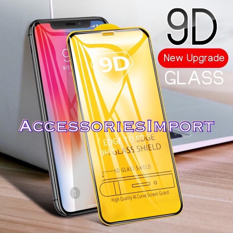 Redmi Poco X3 M3 4A 4X 5A 5X 6X 6pro MiA1 MiA2 MiA2Lite Redmi 5/ 5+/ S2/ Tempered Glass Full Lem 9D