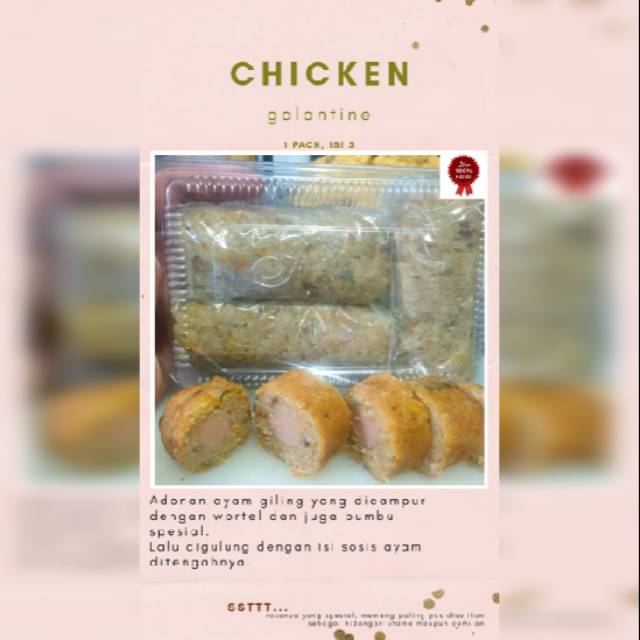 

CHICKEN GALANTINE HALAL