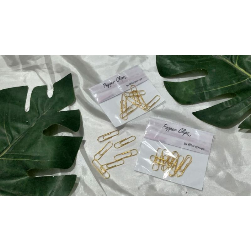 

Penjepit Kertas Kecil Gold by @lorupo.go