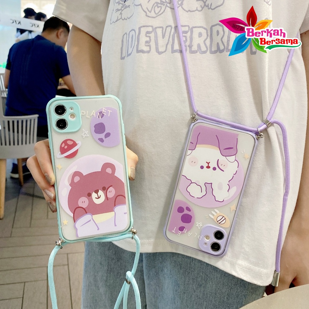 SS193 CASE SLINGCASE LANYARD VIVO Y71 Y71I Y81 Y81C Y83 Y91 Y93 Y95 Y91C Y1S Z1 PRO BB5636