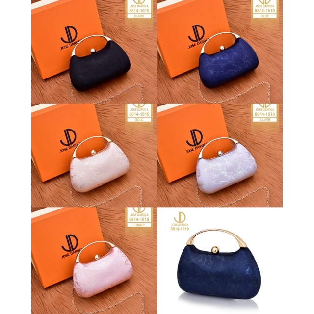 TAS PESTA CLUTCH JOSE DAROCA ~ 8814-1619 ~ ORIGINAL