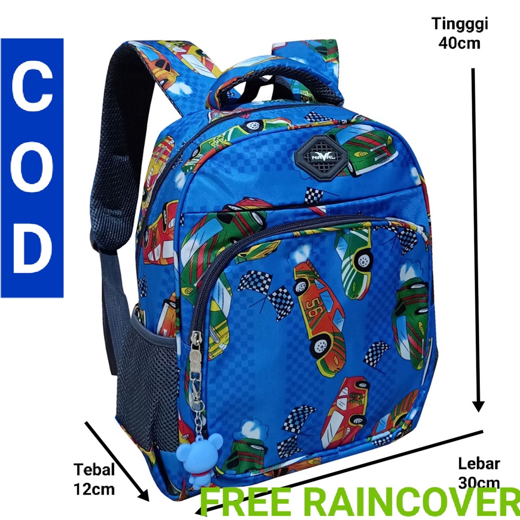Tas Ransel Anak Sekolah SD 15 Tas Ransel Motif Laki-Laki Tas Ransel TK Tas Murah Tas Ransel Promo Ta