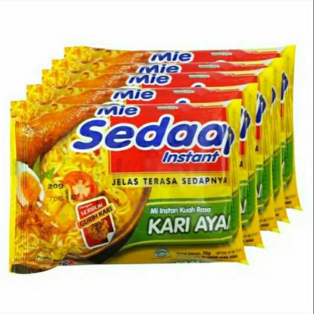 

Mie sedap kari ayam 1 dus isi 40 pcs