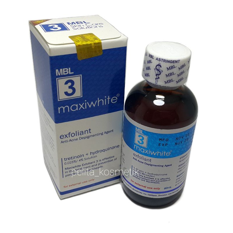 TONER MAXIWHITE MBL 3 SKIN CARE SOLUTIONS ORIGINAL 60ml