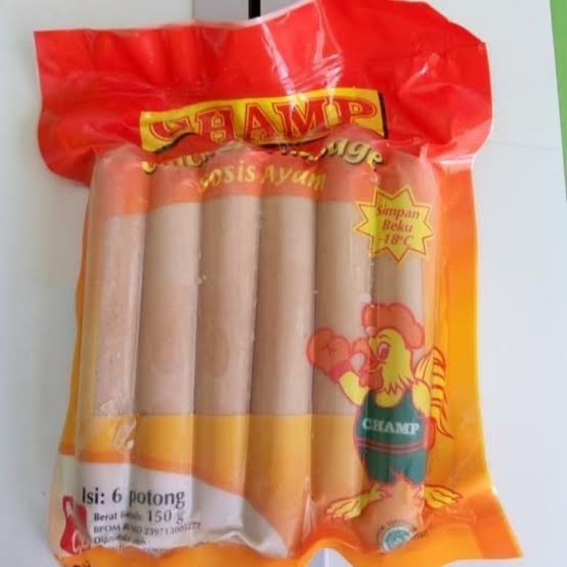 

Champ sosis ayam isi 6biji 150gr