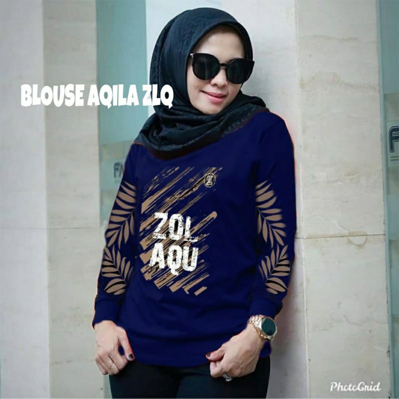 PCS BLOUSE AQILA ZLQ BABYTERRY BIGSIZE JUMBO PMS