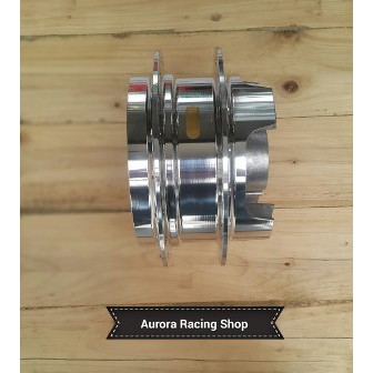 Tromol Belakang CB150R  New Megapro Disk VND chrome polish