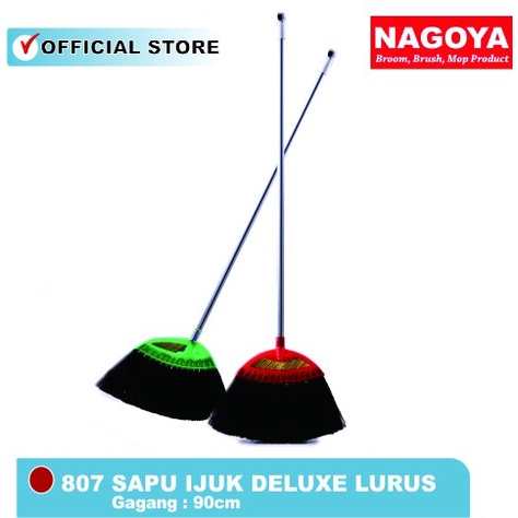 Sapu Ijuk Sapu Lantai Ijuk Sapu Kipas Deluxe Lurus Broom Nagoya 807