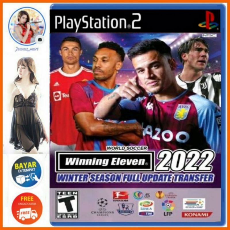[COD] PES WE 2022 KASET PS 2 (Playstation-2)