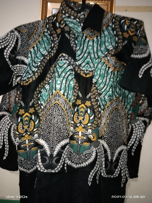 Batik Couple_maora Sania Ruffle Batik Couple Ori Ndoro Jowi Dnt Garansi Termurah