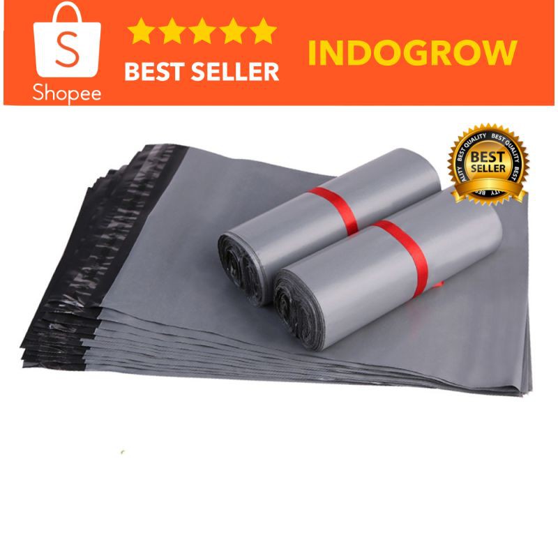 

TaffPACK Kantong Amplop Plastik Packing Polymailer Polybag Doff 60 Micron indogrow