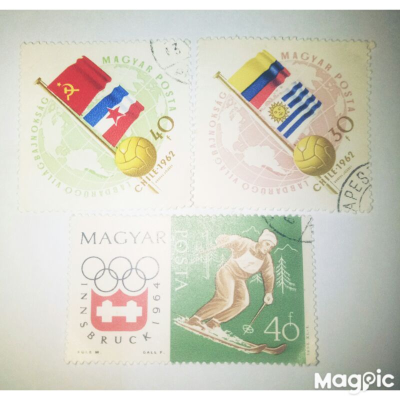 

prangko kuno set Magyar Posta no86