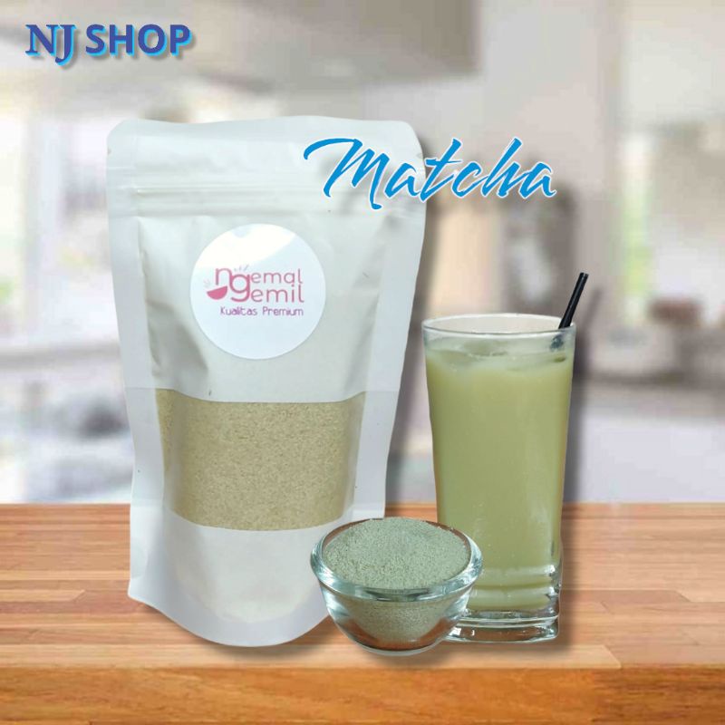 

[Powder Drink] - Bubuk Minuman Rasa Matcha / Serbuk Minuman Kekinian / Powder Drink Kualitas Premium