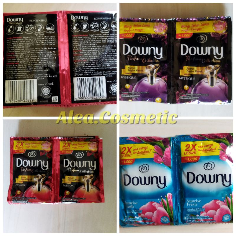 Downy pewangi pakaian sachet | downy sunfresh | downy passion | downy mystique|
