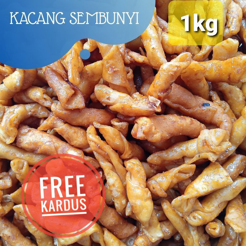 

Kacang Sembunyi manis free dus - snack lebaran - camilan lezat enak