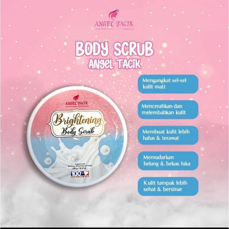 BODY SCRUB ANGEL TACIK ORIGINAL