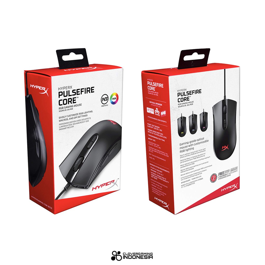 HyperX PulseFire Core Mouse Gaming