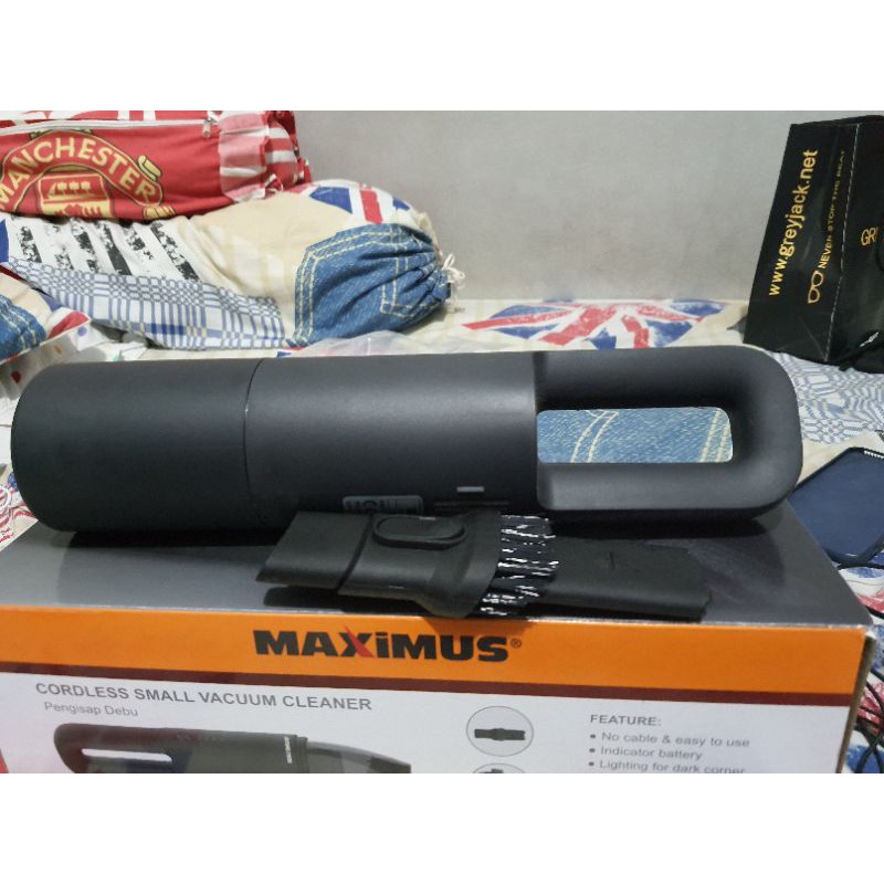 Vacum Cleaner Portable Maximus Battery