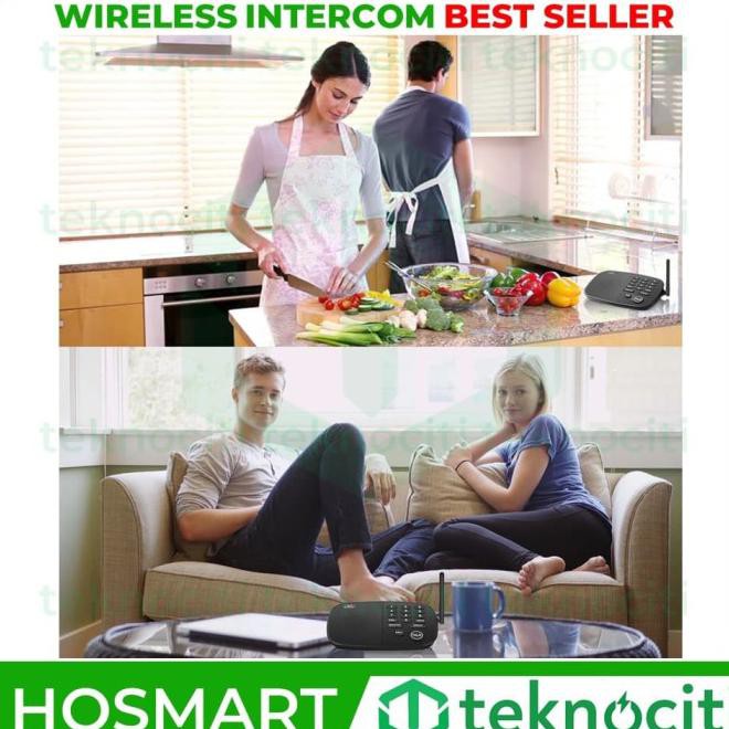 Hosmart Wireless Intercom Fm 10 Channel 10 Unit Station Interkom Hy810