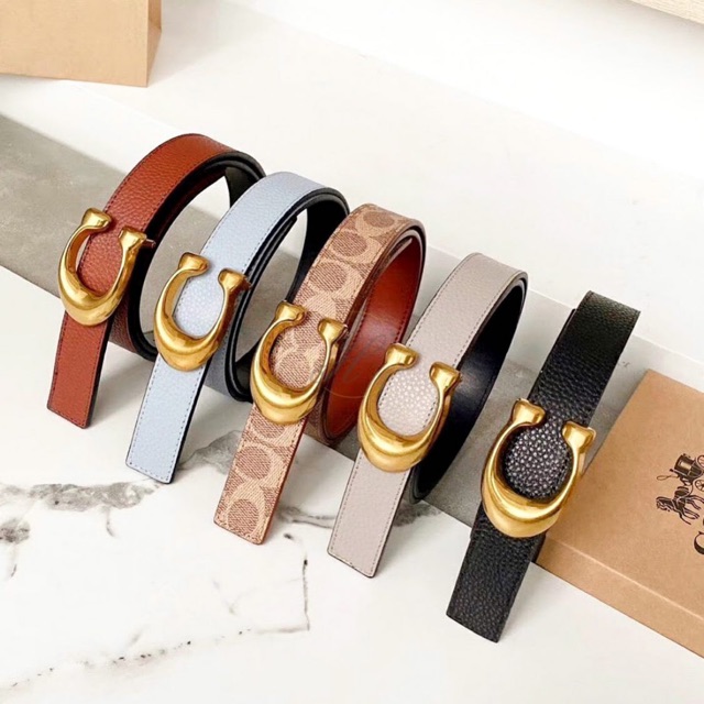 Signature Women's Coach Belt