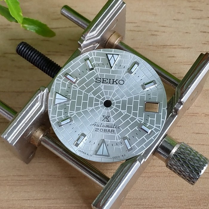 seikomod mod seiko dial ginza alpinist submariner skx nh35 nh36 7s26 white