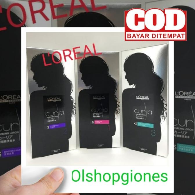 LOREAL CURLIA obat keriting rambut kriting Star Seller Termurah