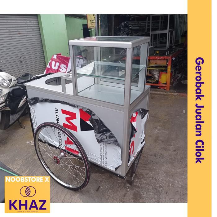 Gerobak Cilok / Gerobak Sempol / Gerobak Jualan Keliling ukuran Kecil