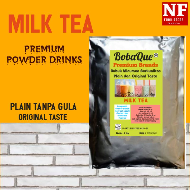 

BUBUK MINUMAN TEH TARIK / MILK TEA PREMIUM