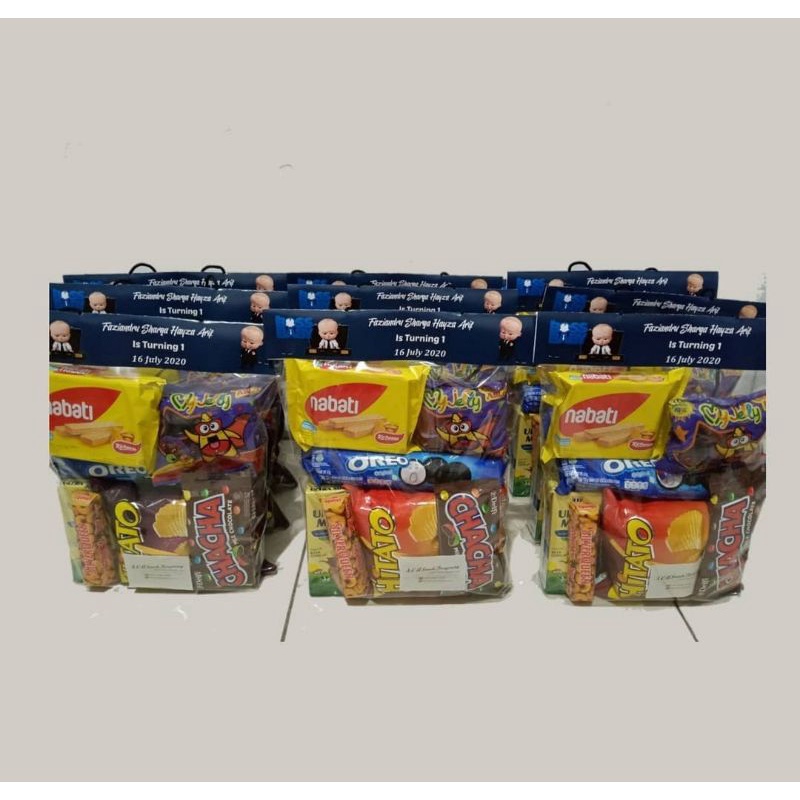 souvenir ulang tahun snack anak murah meriah