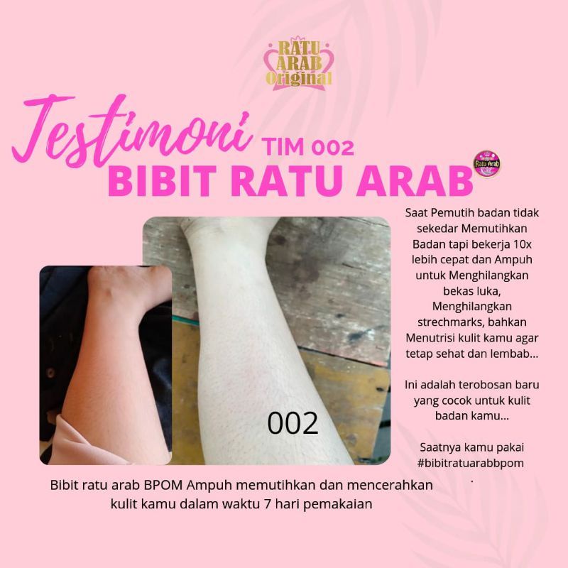 RATU ARAB BARCODE KEMASAN BARU ORIGINAL