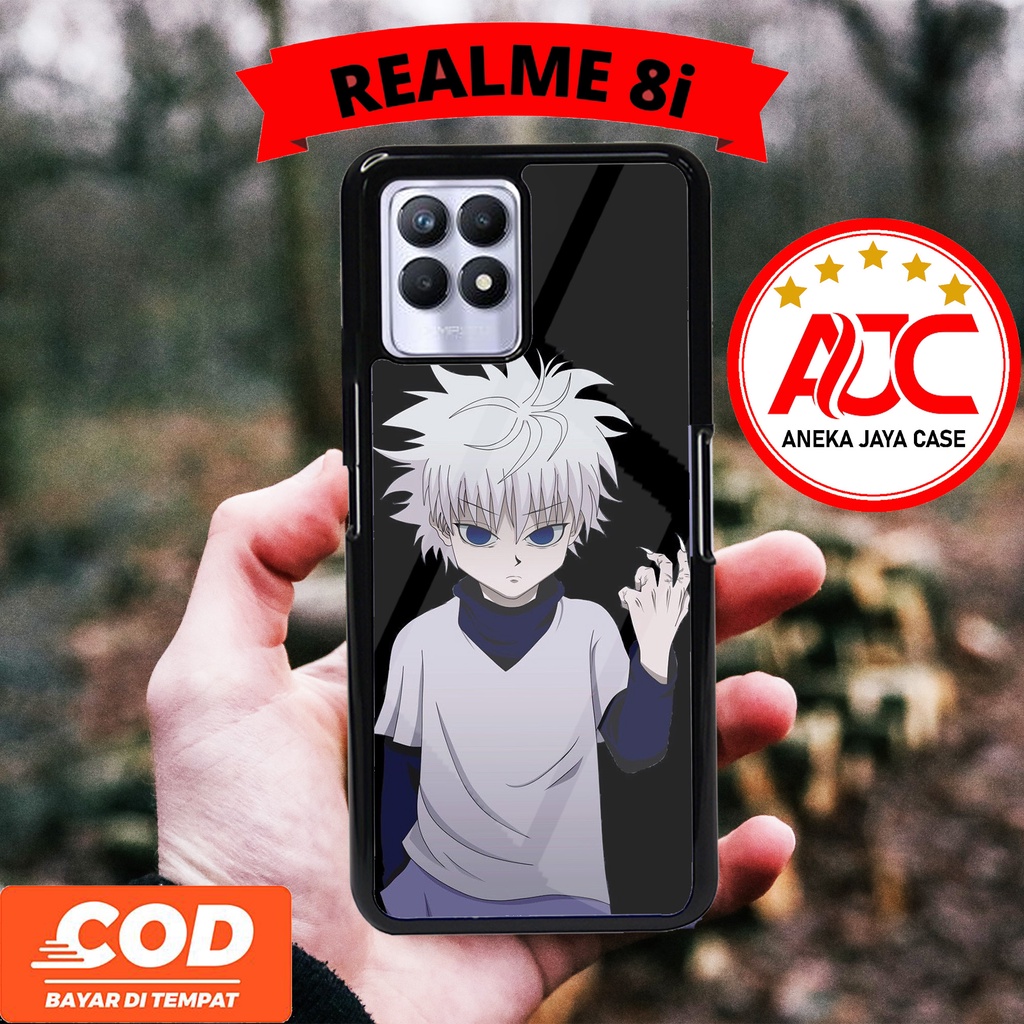 Case REALME 8i Casing REALME 8i Motif KILLUA Aneka case Casing aero Sofcase Case hp Casing hp Case a