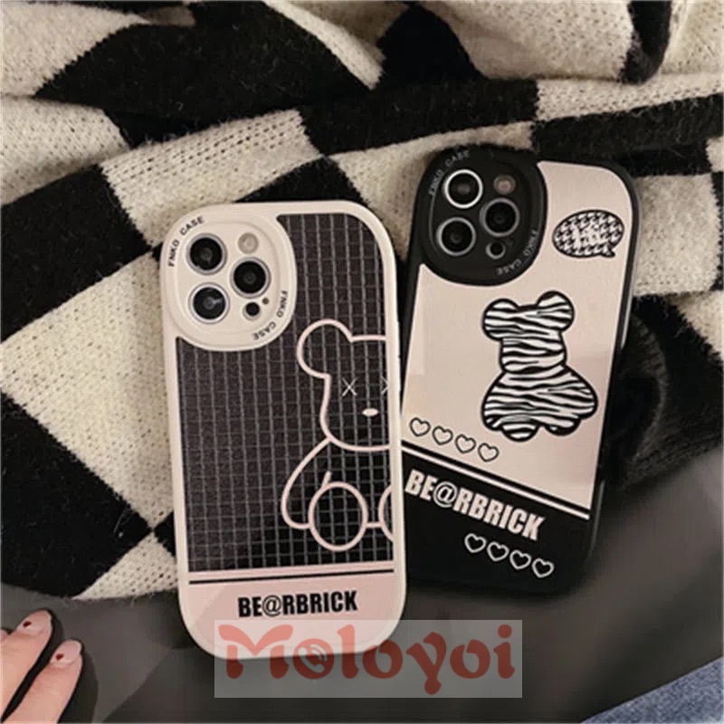 Soft Case TPU NFC Motif Beruang Untuk Xiaomi Mi POCO M3 POCO X3 Pro X3 Redmi 9T 10 10C 9A 9 9 9C Note 8 10 11 10s 9s Note 11 Pro Max 9Pro Cover Penutup Mesin Cuci