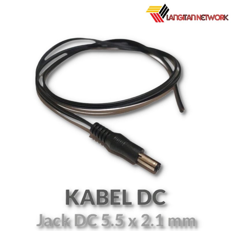 Kabel DC Jack DC 5.5  x  2.1 mm /2.1x5.5 mm