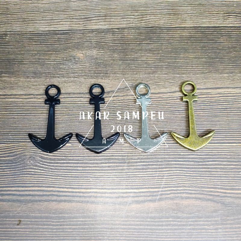 Charm Jangkar | Anchor Gelang Tali | Bandul Jangkar