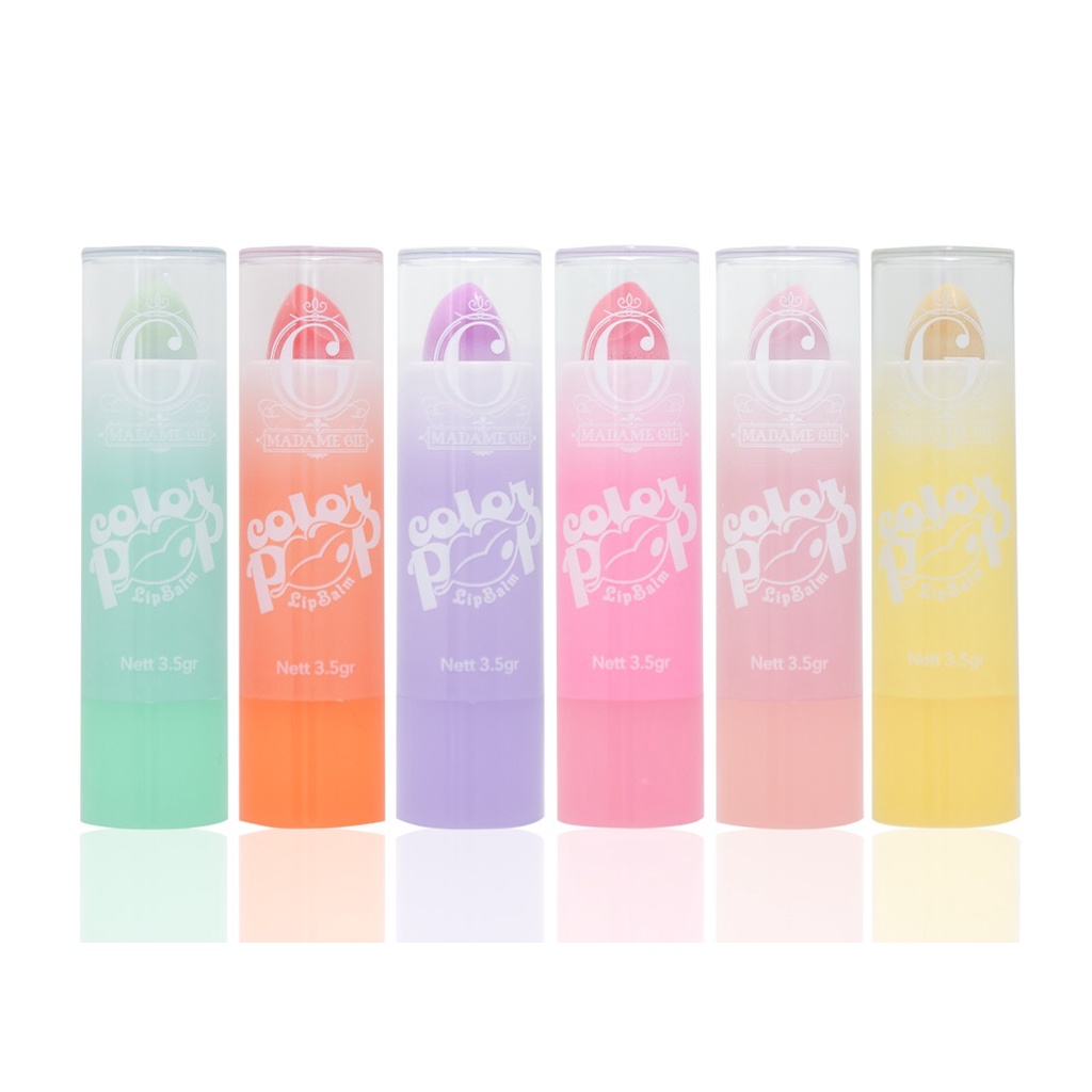 ✦SINAR✦ Madame Gie Color Pop Lip Balm