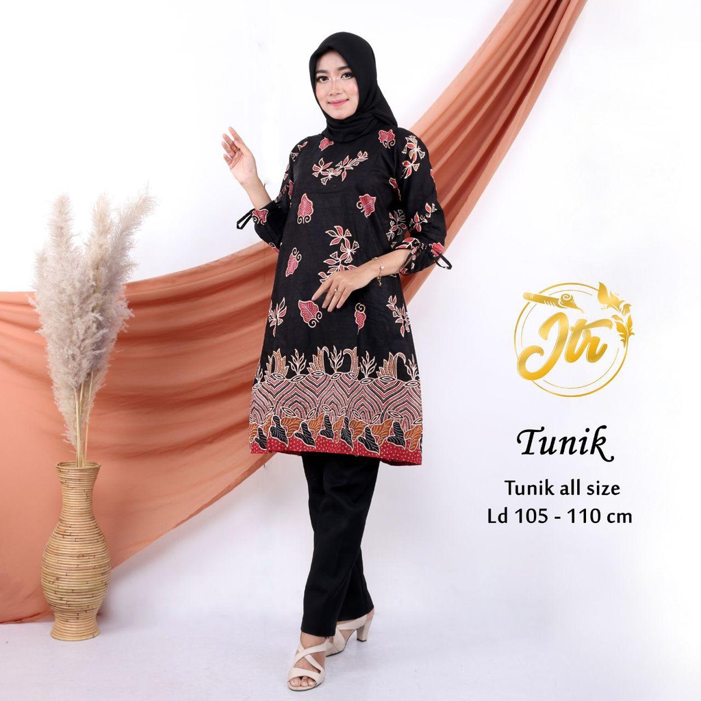 MODEL ATASAN TERBARU ATASAN BATIK TUNIK KERJA KODE O 2022