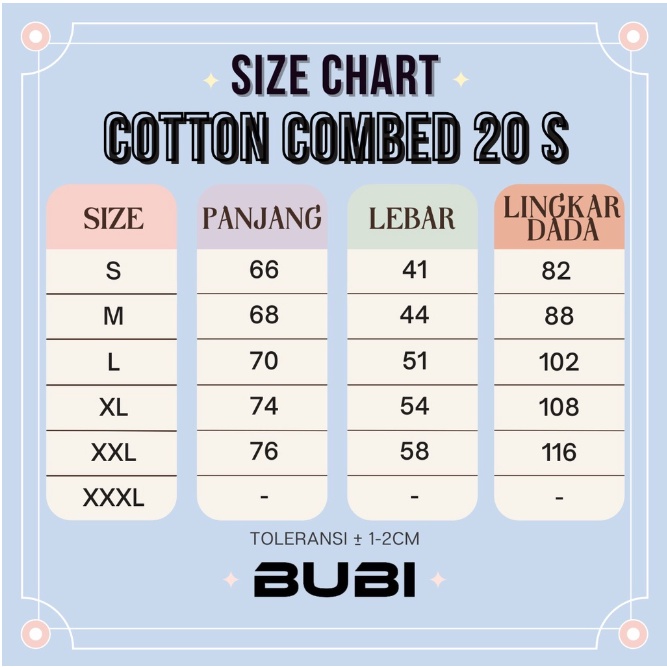 [LIGHT SERIES] KAOS POLOS COTTON COMBED 20S | PENDEK PRIA WANITA KATUN 20S SHIRT S-XXL