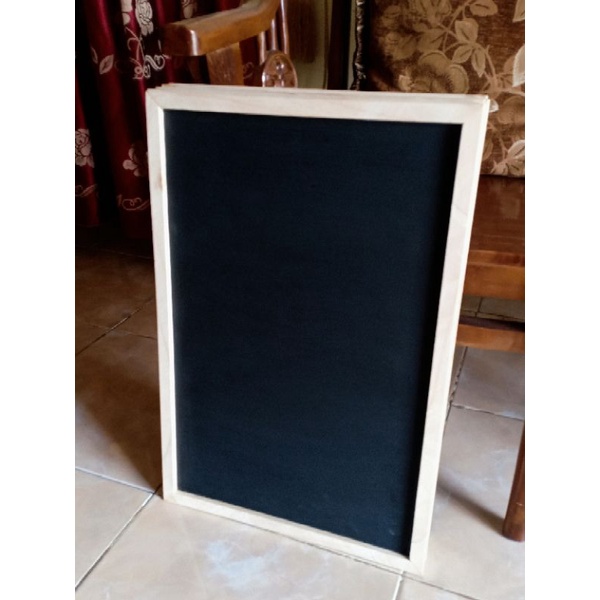 

Chalkboard / Blackboard / Papan tulis kapur 40x60cm