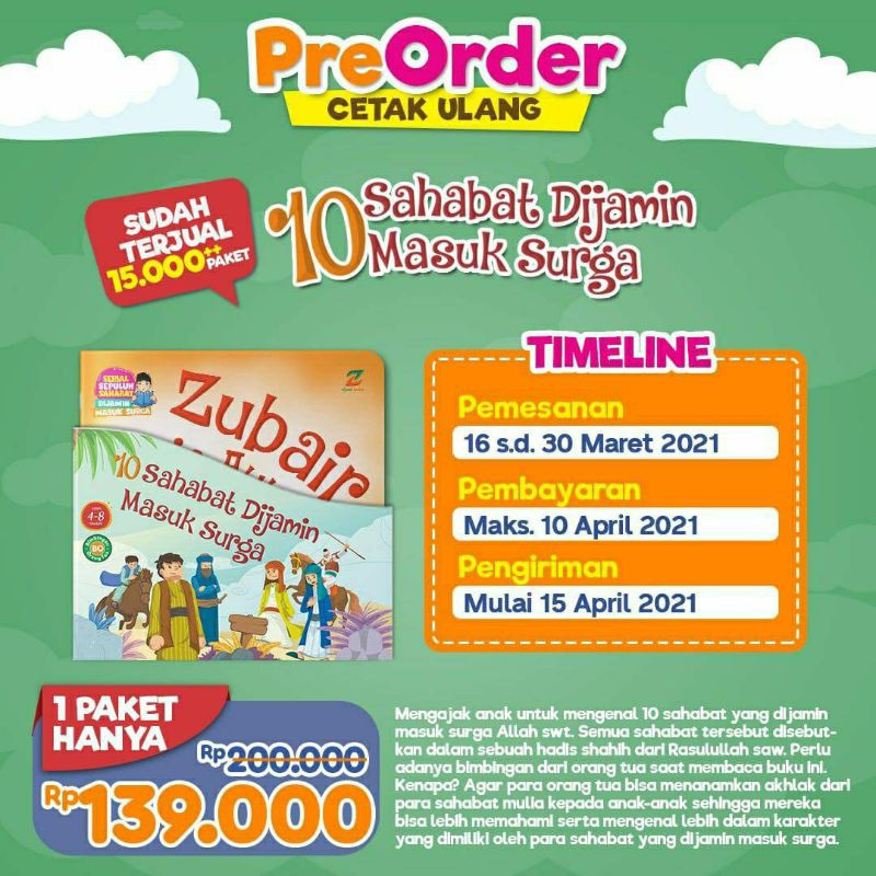 10 Sahabat Dijamin Masuk Surga