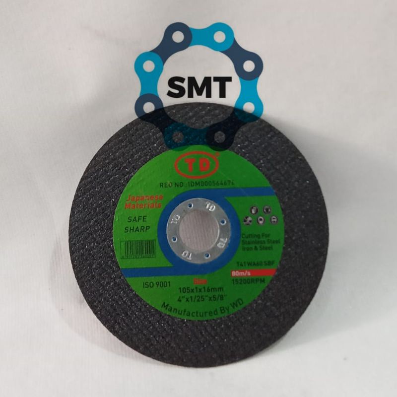 Batu Mata Gerinda Gurinda Cutting Potong TD Tipis 1 mili T41 WA60