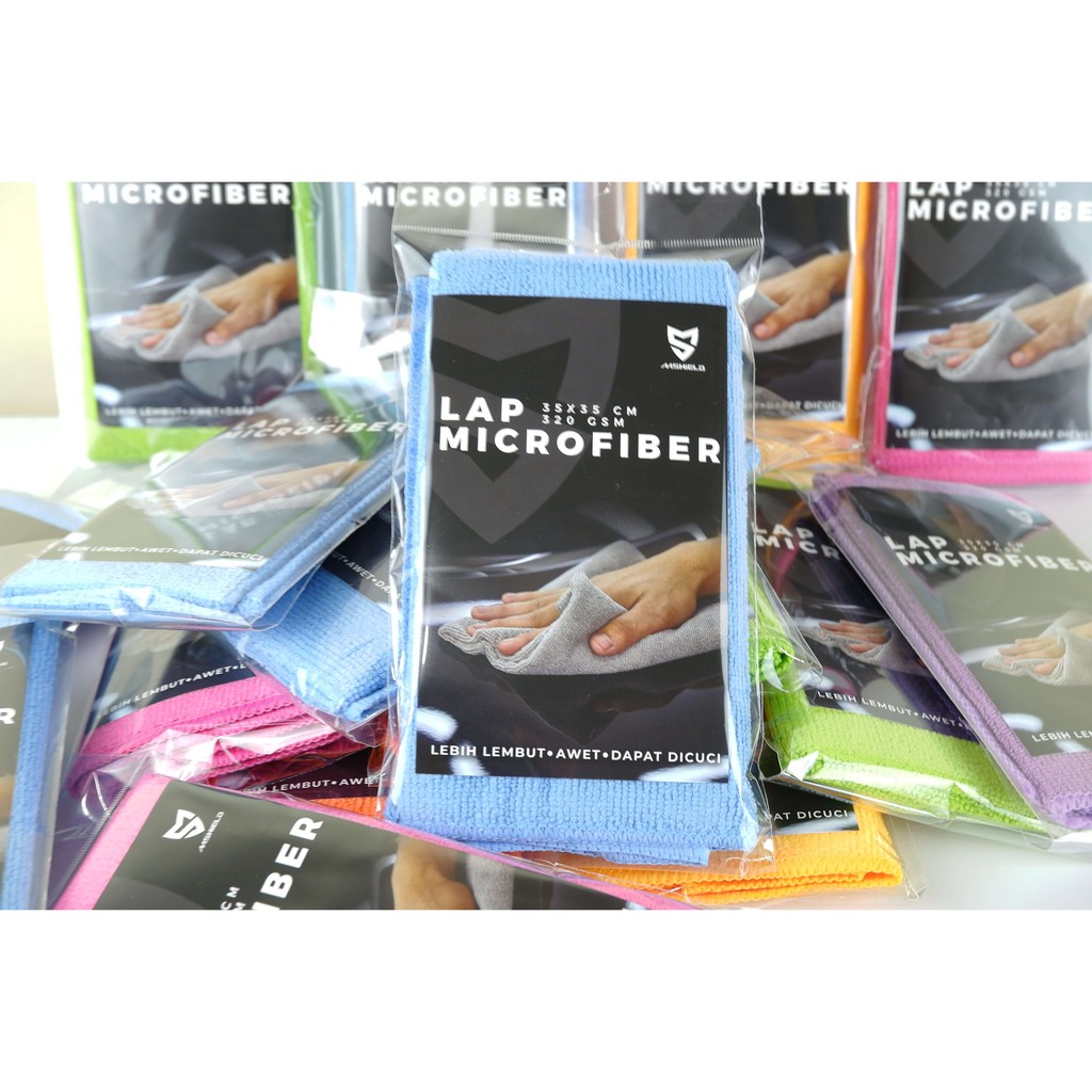 Kain Lap Microfiber Detailing Premium Quality 35x35 cm 320 GSM by Mizu Shield-6