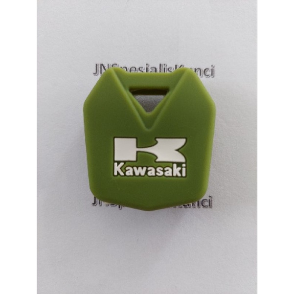 silikon sarung kunci motor kawsaki ninja 250/ atlet-Ijo