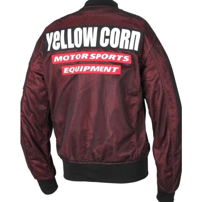 YELLOW CORN YB 1122 BLACK RED | JACKET MOTOR BIKERS | YELLOW CORN NEW MURAH