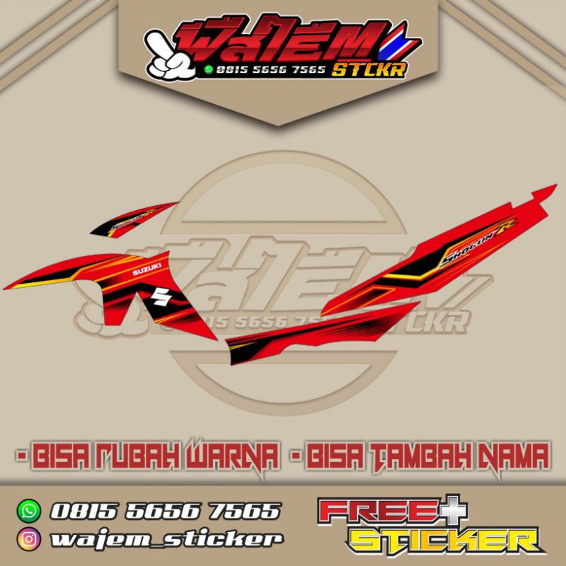 Striping Suzuki Shogun Sp125 2010