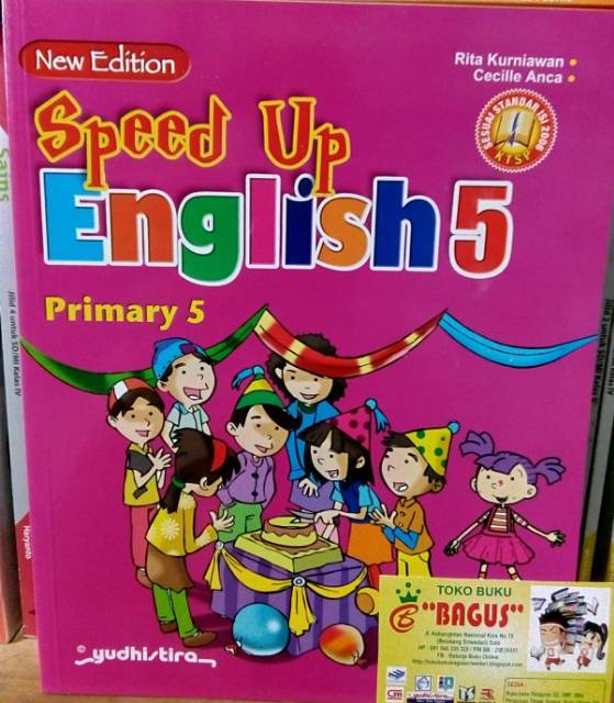 Speed Up English Sd Kelas 1 2 3 4 5 6 Yudhistira New Edition Shopee Indonesia