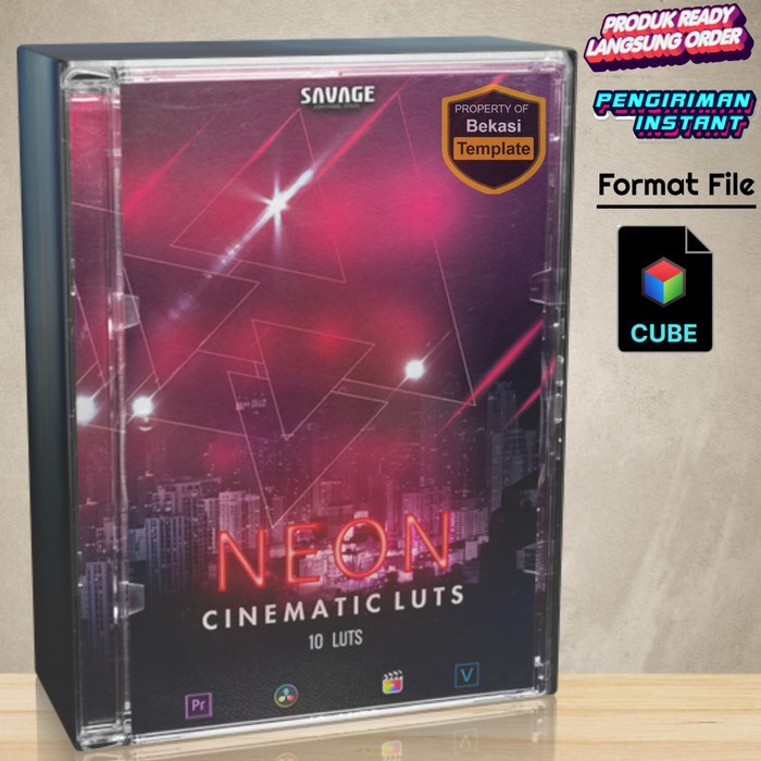 SavageLuts – NEON CINE LUTS PACK