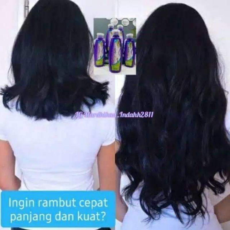 my way Cleopatra  paket shampo dan oil serum pemanjang rambut