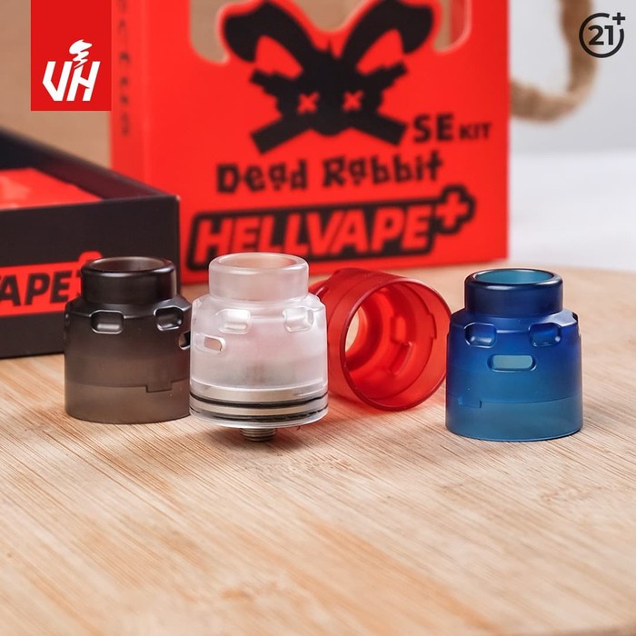 AUTHENTIC Dead Rabbit V2 SE Kit RDA with 4 Cap By Hellvape