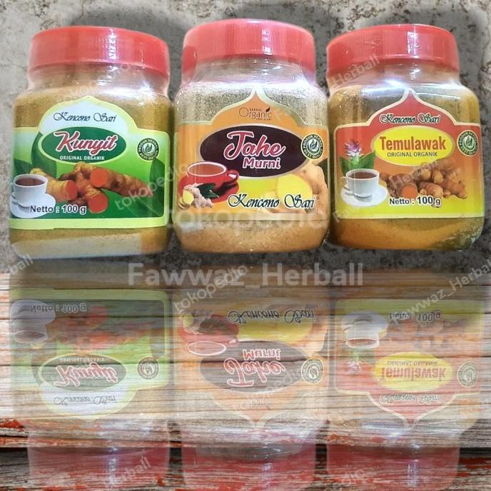 

Jamu Bubuk Murni 100gr Tanpa gula Jahe | Kunyit | Temulawak